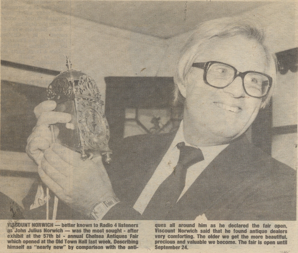 19830923 JOHN JULIUS NORWICH CHELSEA ANTIQUES FAIR CN.jpg